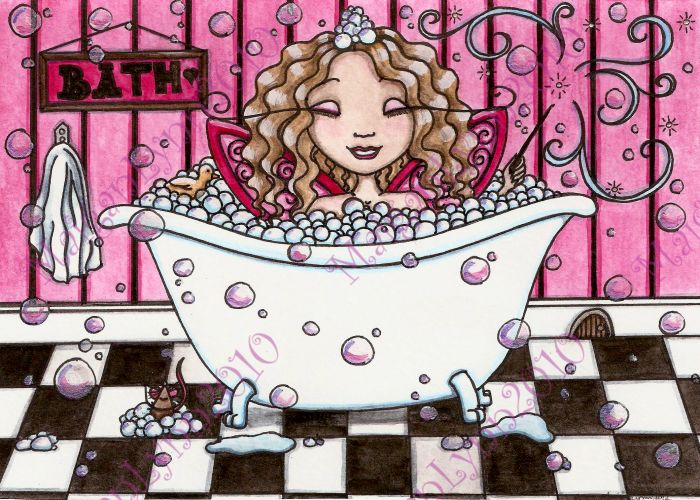 Bubble Bath Fairy by Maigan Lynn